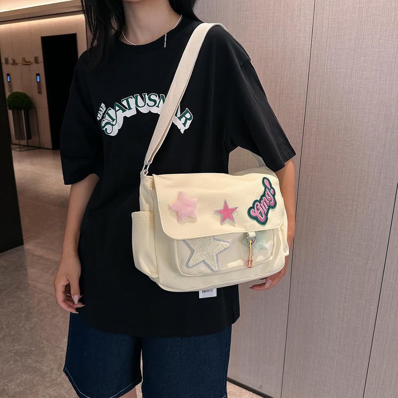 Extolove Cute Messenger Bag, Crossbody Bags for Women Kawaii Messenger Bags Purses - Image 3